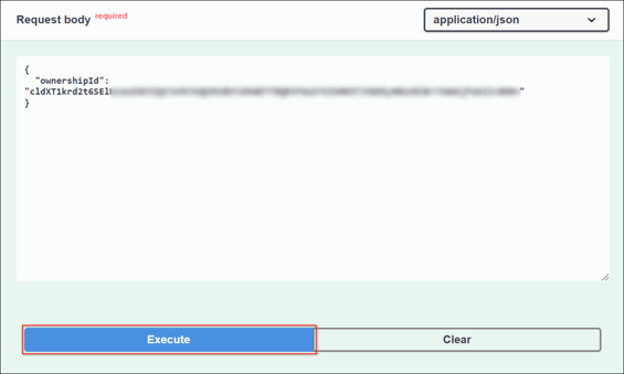 Eigene Erweiterungen - API autorisieren Request Body
