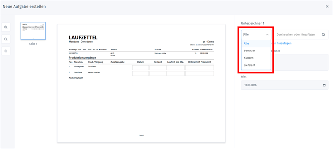 Gezeigt wird, dass alle Kontakte oder nur bestimmte Kontaktlisten durchsucht werden können