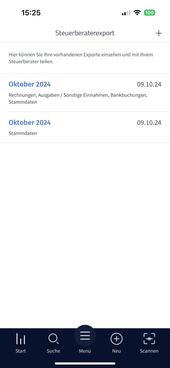 Steuerberaterexport