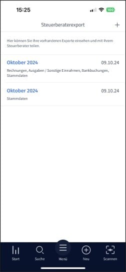 Steuerberaterexport
