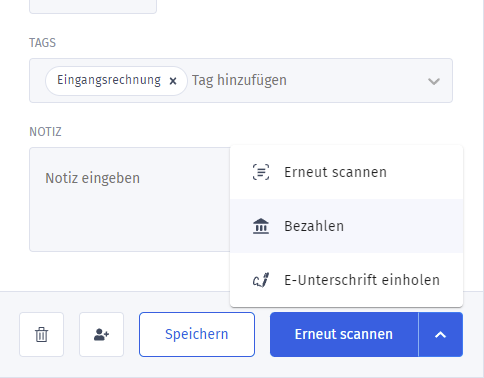 bezahlen