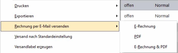 XRechnung-Kontextmenue-mailversand